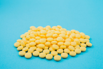 Healthy and medical pills, pharmacy pills