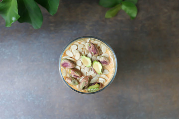 carrot yogurt , carrot yogurt smoothie