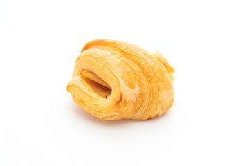 Homemade ham cheese croissant