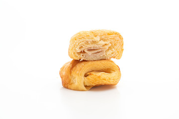 Homemade ham cheese croissant