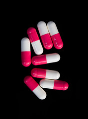 Healthy and medical pills, pharmacy pills