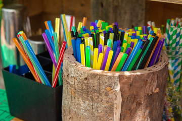 straws for happy hours aperitifs and drinks