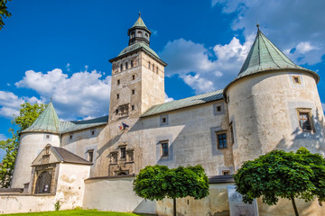Fototapeta na wymiar Renaissance castle, Bytca, Slovakia