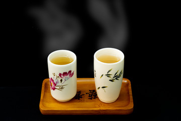Hot Chinese tea