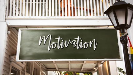 Street Sign to Motivation