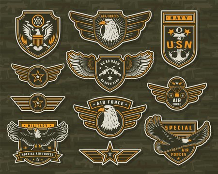 military air force logo