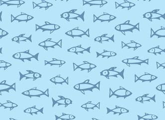 Fish. Vector drawing