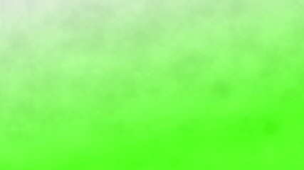 Smoke on a green screen background, abstract background. 3d illustration