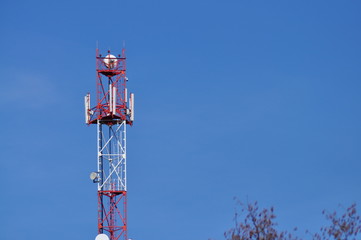 Communication tower.