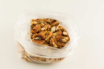 peeled walnuts ready to eat