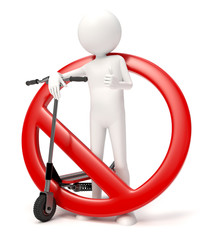 scooter forbidden