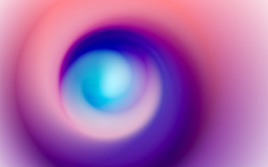 Abstract background with colorful smooth flow of colors. Beautiful blurred backdrop with amazing fluid gradient. Liquid design in trendy colors with gradual blend between shades. Vector illustration