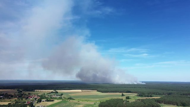 Waldbrand in Brandenburg , Lieberoser Heide