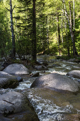 mountain river