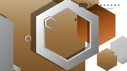 Modern geometric abstract vector templates stone and brick color compositions. Vector illustration