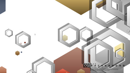 Modern geometric abstract vector templates stone and brick color compositions. Vector illustration