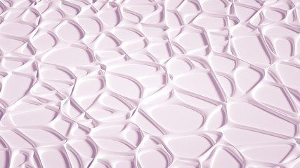 Abstract stone texture white background. 3d illustration, 3d rendering.