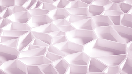 Obraz premium Abstract stone texture white background. 3d illustration, 3d rendering.