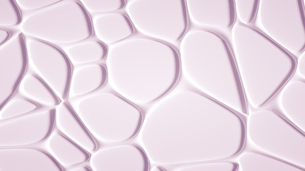 Abstract stone texture white background. 3d illustration, 3d rendering.