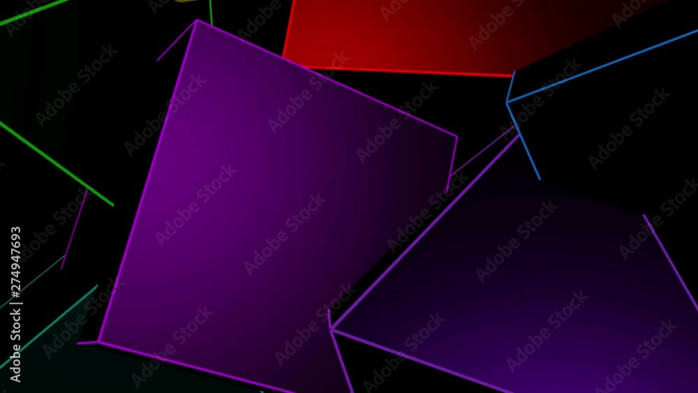 Poster abstract bright polygonal background with many surfaces. ideal for any video presentation or your ow