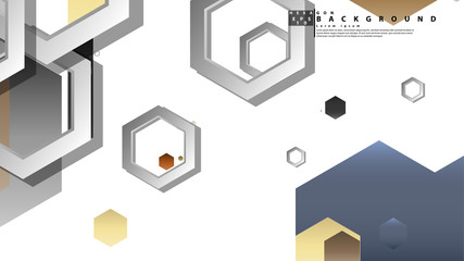 Modern geometric abstract vector templates stone and brick color compositions. Vector illustration