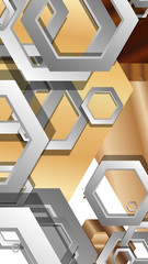 Modern geometric abstract vector templates wood color compositions. Vector illustration