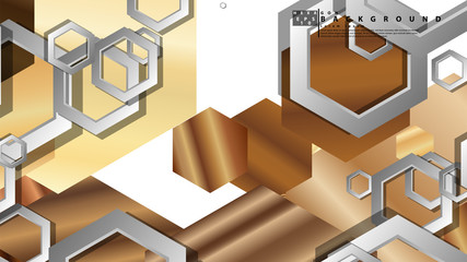 Modern geometric abstract vector templates wood color compositions. Vector illustration