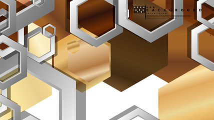 Modern geometric abstract vector templates wood color compositions. Vector illustration