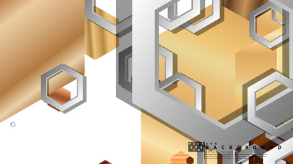 Modern geometric abstract vector templates wood color compositions. Vector illustration