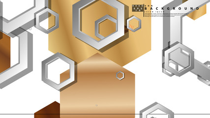 Obraz premium Modern geometric abstract vector templates wood color compositions. Vector illustration