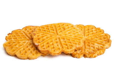 biscuit waffles isolated