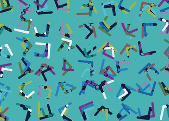 イラスト　背景　模様　イメージ