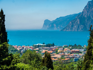  Summer View from Top of the Mountain down to the World famous lake