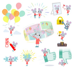 animal mouse girl