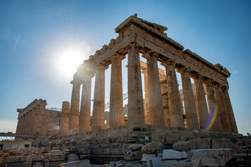 Fototapeta premium świątynia partenon na akropolu