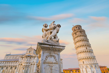 Pisa Cathedral and the Leaning Tower in Pisa