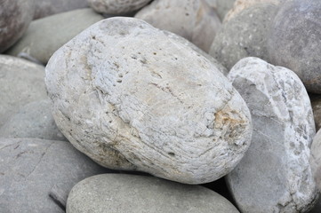 stones on beach