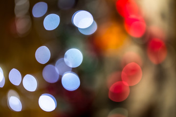 Fototapeta premium Colored abstract blurred light background.