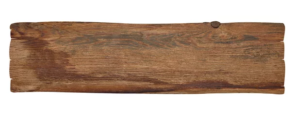 Keuken spatwand met foto hout houten bord achtergrond boord plank wegwijzer © Lumos sp