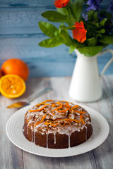 Carrot and orange cake