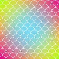 Fish scale and mermaid background