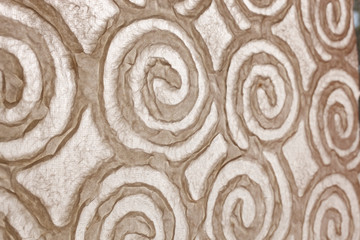 paper background, with ornaments drops and spirals, abstract beautiful background