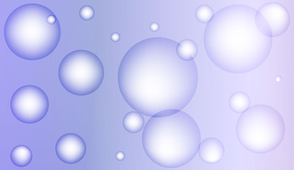 Abstract illustration with blurred drops. For flyer, brochure, booklet and websites design Bright Gradient Color Vector illustration.