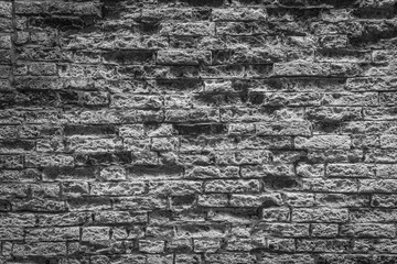 An old brick wall in an Italian village