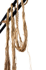 Rope on a white background