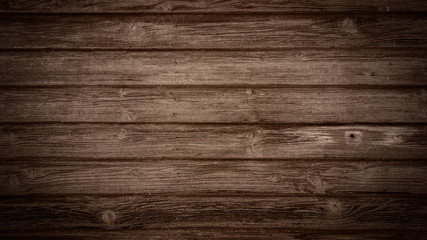Fototapeta premium Holztextur Hintergrund längs shabby vintage rustikal braun