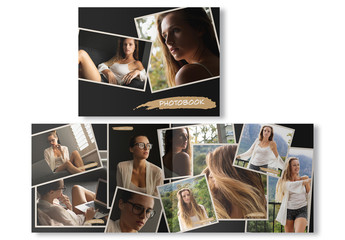 Photobook Collage Layout