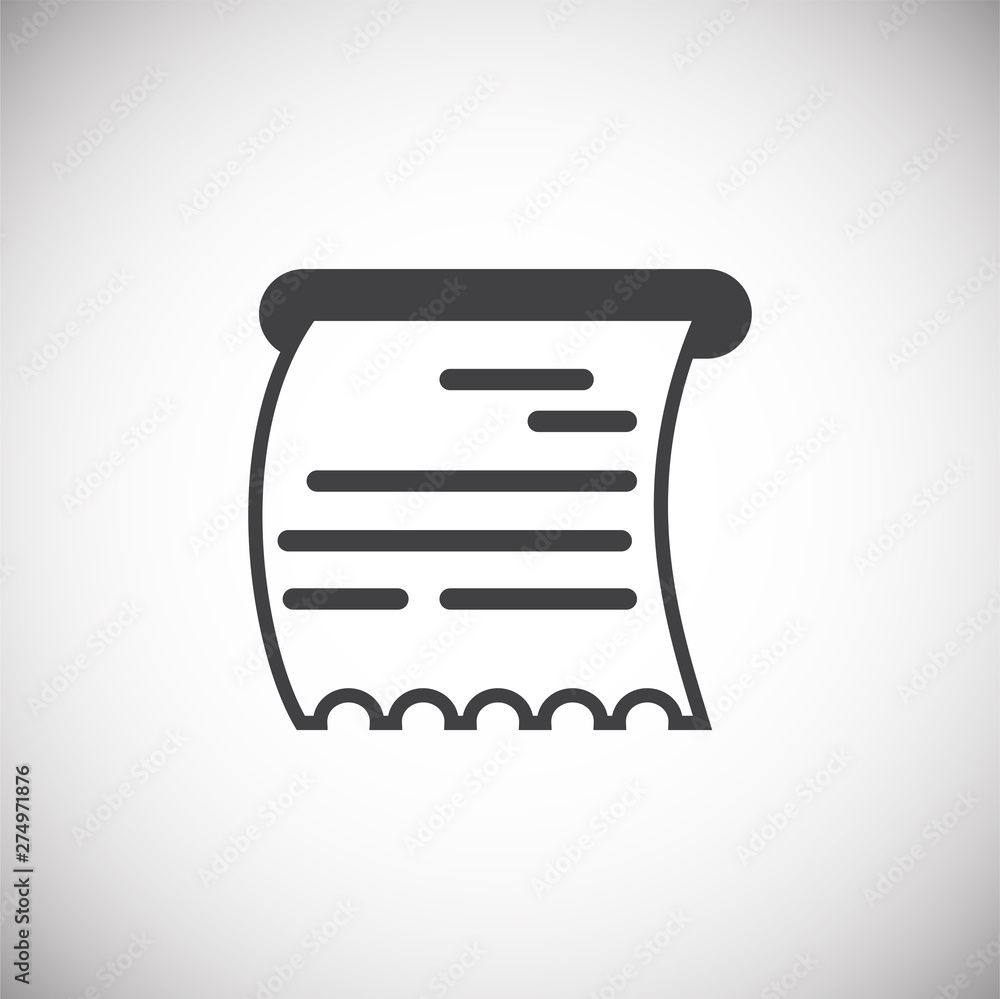 Poster pos terminal icon on background for graphic and web design. simple illustration. internet concept sy