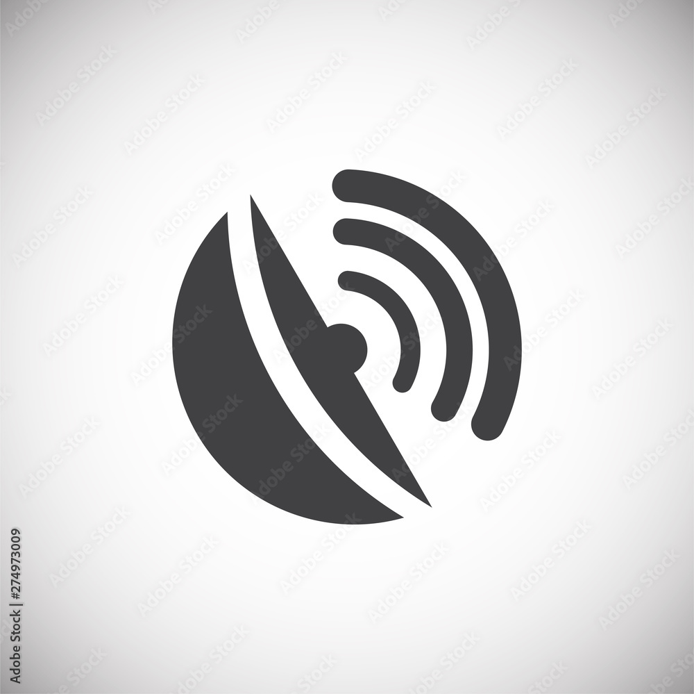Poster geolocation related icon on background for graphic and web design. simple illustration. internet con