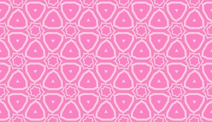 Vector Seamless layout with curved line, illusion triangles. Abstract hipster pattern. For your wallpaper, advert, banner, poster.